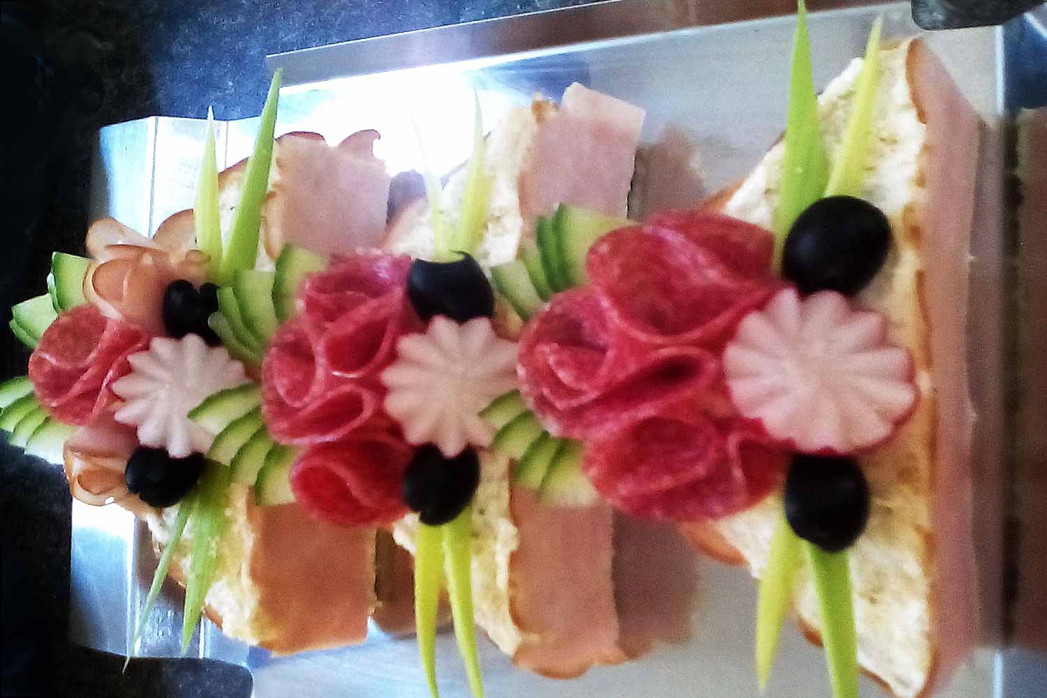 Minidortíčky s uzeninou