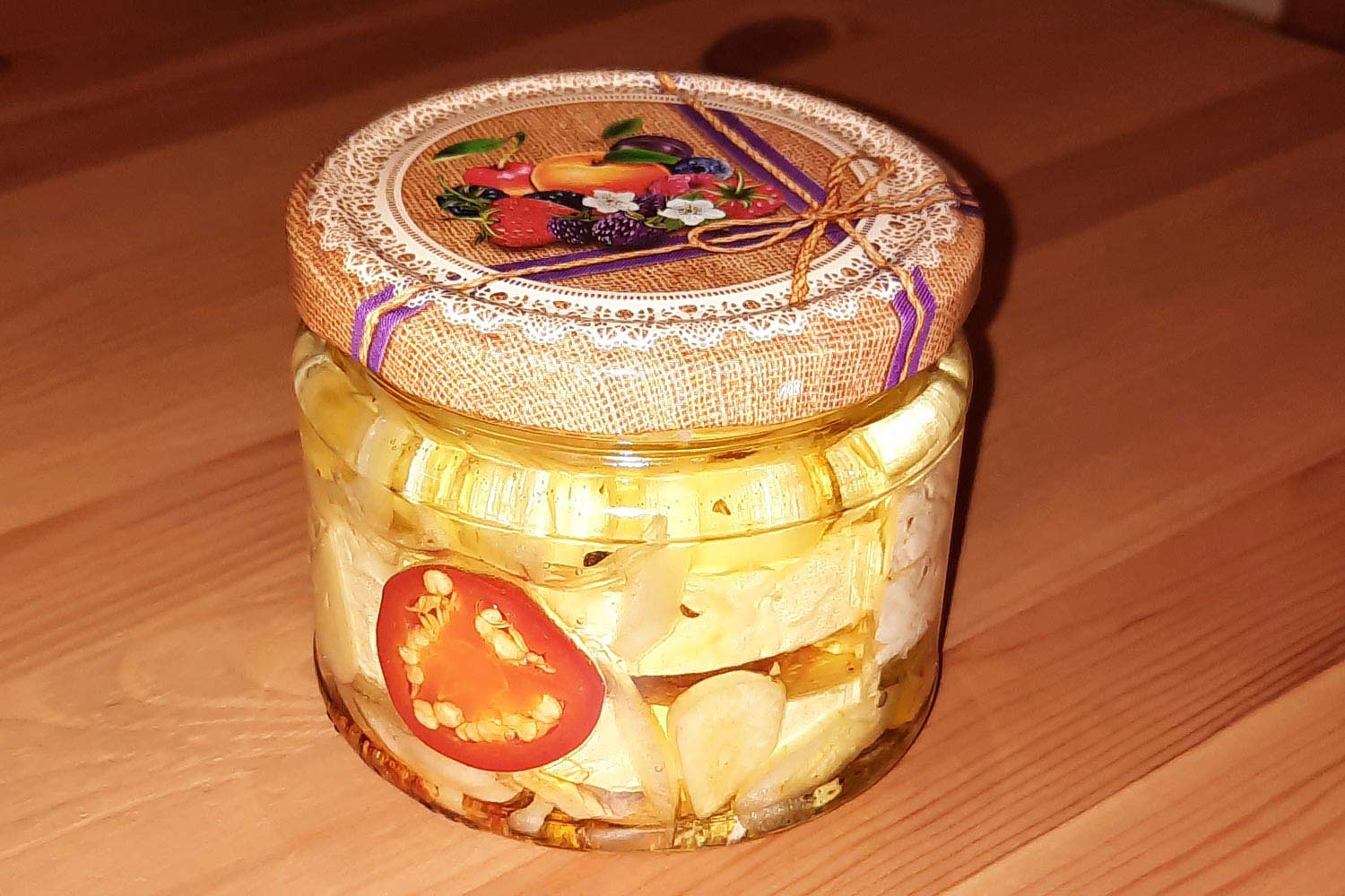 Nakládaný puk (Camembert)