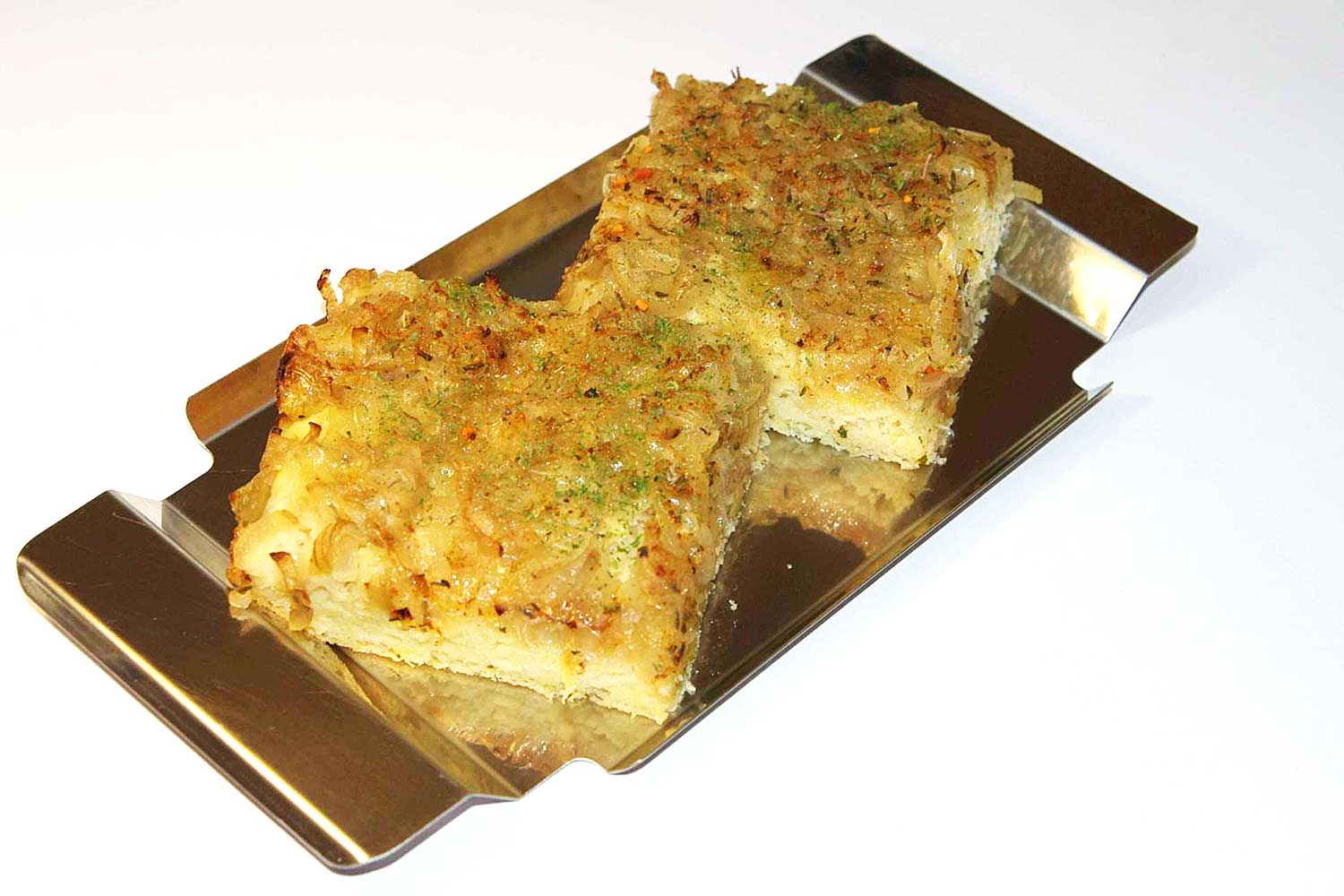 Slaný bramborový koláč